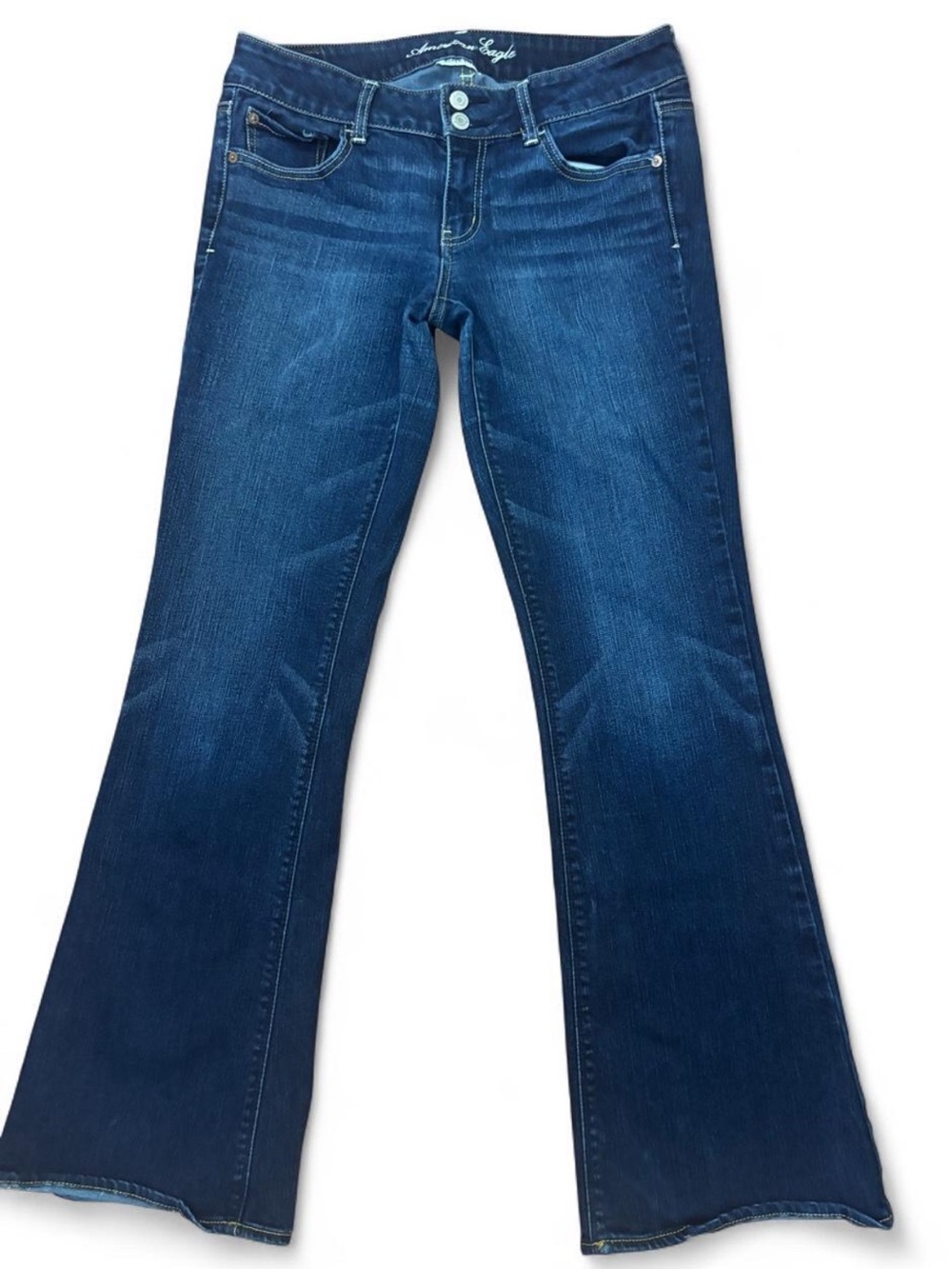 American Eagle Women’s 10 Super Stretch Artist Flare Jeans